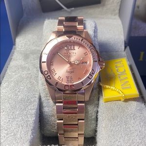 Invicta watch rose gold
